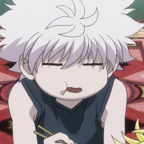 killua funny pics Killua Funny, Emo Haircut, Killua And Gon, Anime Manga Icons, Art Outfits, Killua Zoldyck, Hunter Anime, Oc Inspo, Hunter Hunter