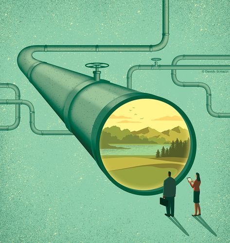 Davide Bonazzi illustrator - News - Davide Bonazzi Davide Bonazzi, Monmouth University, Science Magazine, Cover Illustration, Global Education, Gas Industry, Health Magazine, Environmental Issues, Illustration Artwork