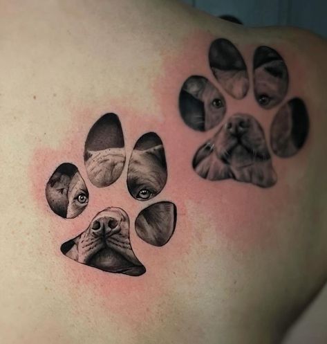 Wild Heart Tattoo, Really Bad Tattoos, Pitbull Tattoo, Dog Paw Tattoo, Paw Tattoo, Cat Tattoo Designs, Bad Tattoos, Spine Tattoos, Art Tattoos