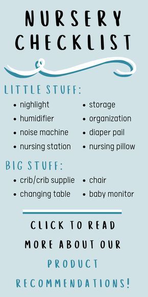 Make sure you have everything you will need for your baby in their nursery before they get here! Get your nursery checklist here. Whether it's for a baby boy, baby girl, or a gender neutral nursery! You will not want to forget these essentials for your nursery! #nursery #babygirl #babyboy #baby #newbaby #newborn Nursery Checklist, Baby Nursery Inspiration, Baby Changing Tables, Baby Checklist, Girl Nursery Room, Baby Sleep Problems, Nursery Essentials, Nursery Baby Room, Baby Must Haves