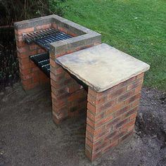 Brick Barbeque, Grill Diy, Brick Grill, Pit Bbq, Brick Bbq, Outdoor Bbq Grill, Diy Grill, Diy Bbq, Backyard Grilling