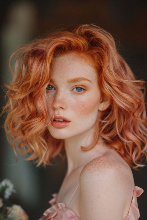 Copper Hair On Pale Skin, Pale Skin Hair Color, Red Hair Freckles, Hair Pale Skin, Redhead Makeup, Bright Red Hair, Hair Color Techniques, Hair Styles 2017, Hair Makeover