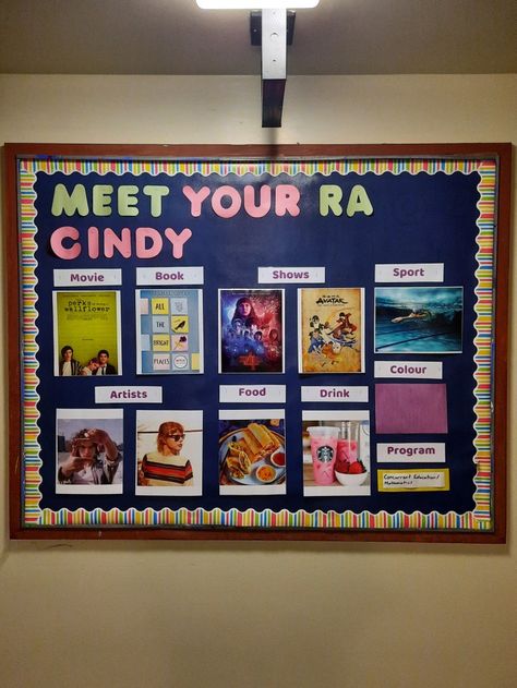 Meet Your Ra Bulletin Board, Meet Your Ra, Ra Boards, Ra Bulletins, Ra Bulletin Boards, Bulletin Board, Bulletin Boards, Meet You, Education