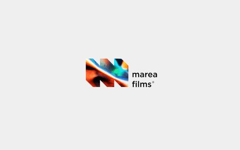 Marea Films. Brand Identity. on Behance Moma Branding, Films Logo, Art Logo Creative, Brand Animation, Film Branding, Film Production Logo, Tv Branding, Creative Studio Branding, Creative Agency Branding