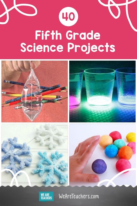 40 Fifth Grade Science Projects and Experiments for Hands-On Learning Science Project Ideas Elementary, Science Expirements For Middle School, Grade 5 Science Fair Projects, Quick Science Activities, Science Night At School Ideas, Fifth Grade Science Fair Projects Ideas, Fourth Grade Science Fair Projects, 5th Grade Science Project Ideas, 3rd Grade Science Fair Projects Ideas