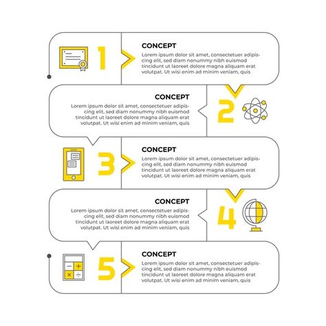 Infographic Design Layout Template, Infographic Design Layout Landscape, Long Infographic Design, Process Design Infographic, Step By Step Infographic Design, Process Infographic Design, Simple Infographic Design, 4 Infographic, Modern Infographic Design