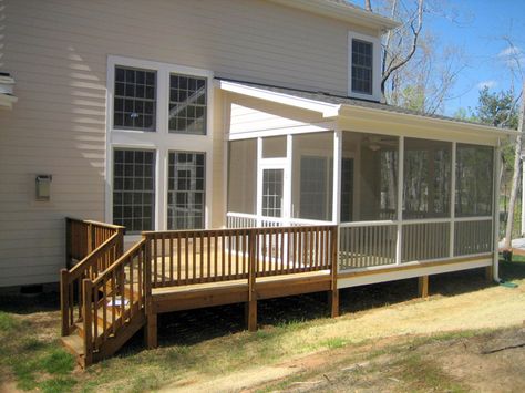 Screened Porch Designs, Screened Porches, Screened In Deck, Porch Addition, Building A Porch, Patio Deck Designs, Sunroom Designs, Porch Roof, Screened In Patio