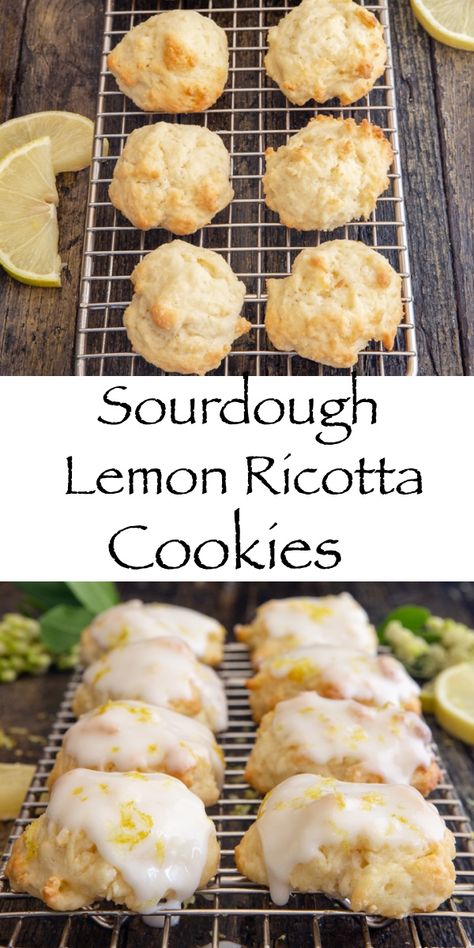 Sourdough Lemon Scones, Lemon Sourdough Cookies, Sourdough Discard Lemon Bars, Sourdough Lemon Cookies, Sourdough Lemon Bars, Soughdough Bread, Sourdough Cookies Recipe, Lemon Sourdough, Sourdough Dessert