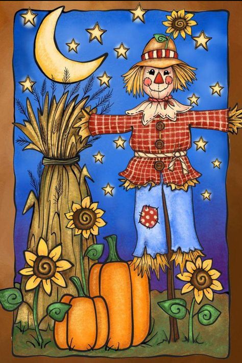 Scarecrow Drawing, Fall Leaves Coloring Pages, Scarecrow Face, Scarecrow Crafts, Fall Clip Art, Fall Rock, Kids Fall Crafts, Fall Scarecrows, Classroom Art Projects