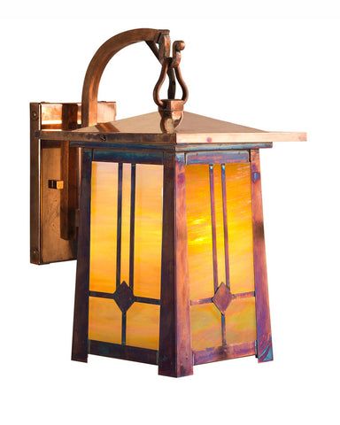 Craftsman Lamp, Craftsman Clocks, Craftsman Lamps, Craftsman Style Lighting, Prairie Style Home, Frank Lloyd Wright Taliesin, Craftsman Lighting, Stained Glass Lighting, Prairie Style Houses