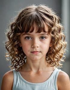 Girls Wavy Haircuts Kids, Kids Curly Haircut, Curly Hair Kids, Kids Haircut, Cute Bangs, Curly Kids, Kids Curly Hairstyles, Toddler Hairstyles, Girls Short Haircuts