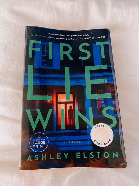 2024
First Lie Wins - Ashley Elston
3 stars ⭐️⭐️⭐️
Characters: Evie, Ryan, Mr. Smith First Lie Wins Book, First Lie Wins Aesthetic, First Lie Wins, Mr Smith, Star Character, Print Book, Random House, Home Library, Book Reviews