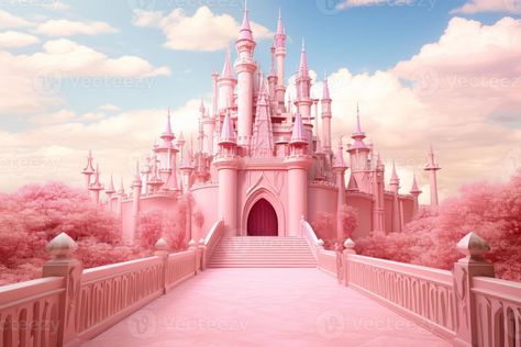 Princess Castle Background, Pink Princess Castle, Castle Background, Castle Tower, Princess Castle, Tree Saw, Cityscape Photos, Nature Backgrounds, Pink Princess