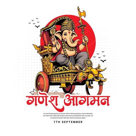 Premium Vector | Happy Ganesh Aagman and Happy Ganesh Chaturthi Festival Celebration Social Media Post Banner Ganesh Aagman, Ganesh Chaturthi Festival, Happy Ganesh, Happy Ganesh Chaturthi, Logo Psd, Free Business Card Mockup, Festival Celebration, Ganesh Chaturthi, Business Card Maker