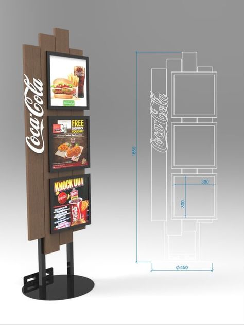 Food Stand Design, Restaurant Design Rustic, Display Shelf Design, Menu Display, Menue Design, Custom Menu, Coffee Shop Interior Design, Classic Furniture Design, Cafe Shop Design