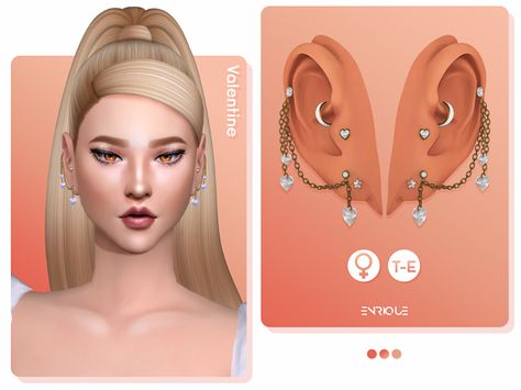 Aesthetic Sims, Sims Accessories, Sims 4 Tattoos, Sims 4 Piercings, Cc Sims4, Pelo Sims, Sims 4 Mm Cc, Sims 4 Game Mods, Sims 4 Cc Makeup