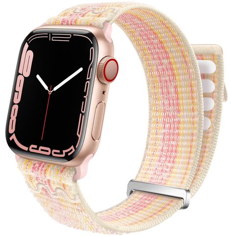 PRICES MAY VARY. Patents Pending & Latest Design: Sturdy hook-and-loop fastener is on both straps, double-reinforced to prevent smartwatch from falling, loyally protect your property. Have a strong hook-and-loop fastener for quick and easy adjustment. Model & Size: GZ GZHISY nylon sport loops band compatible with smartwatch 38mm 40mm 41mm 42mm 44mm 45mm 49mm Ultra 2 iWatch Series 9 8 7 6 SE 5 4 3 2 1, Sport, Edition. Suitable for 130–220mm (5.12”- 8.66”) wrist. Material: Double-layer weave strap Beachy Apple Watch Bands, Shark Watch Apple Watch Band, Preppy Apple Watch Band, Apple Watch Bands Pink, Trendy Apple Watch Bands, Cool Apple Watch Bands, Preppy Apple Watch Bands, Watches With Bracelets Women, Apple Watch Hacks