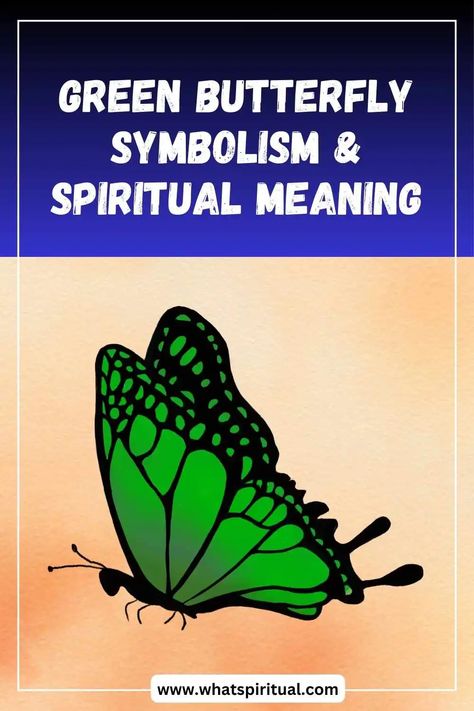 Seeing a Green Butterfly Spiritual Meaning & Symbolism 2 Butterfly Spiritual Meaning, Butterfly Spiritual, Butterfly Spirit Animal, Butterfly Symbolism, Butterfly Meaning, Butterflies Symbolize, Green Butterflies, People Can Change, Power Animal