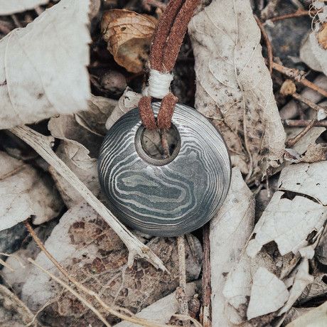 Damascus Jewelry Pendants, Eye Of Odin, Forging Projects, Viking Aesthetic, Adornment Jewelry, Concrete Jewelry, Blacksmith Projects, Diy Jewelry Projects, Mokume Gane