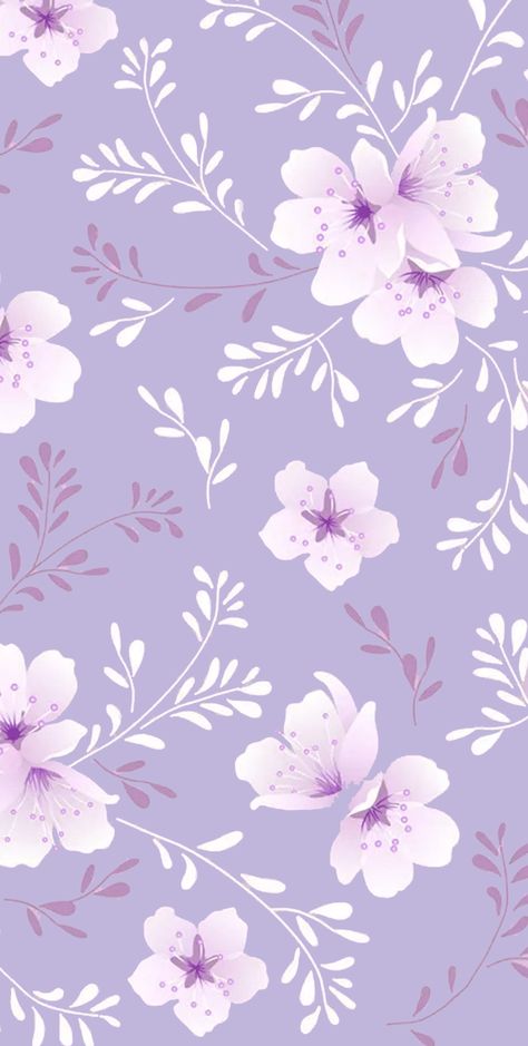 Purple Spring Aesthetic, Vintage Wallpaper For Iphone, Purple Flower Wallpaper, Cute Home Screen Wallpaper, Iphone Wallpaper Cat, Purple Flowers Wallpaper, Cute Laptop Wallpaper, Flower Wallpapers, Preppy Vintage