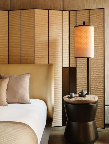 Fifth Avenue Suite - Luxury Accommodation at Aman New York Aman New York, Bali Bed, Bed Head Board, Minimalist Hotel, Luxury Hotels Interior, Scandi Furniture, Coffee Side Table, Japanese Minimalism, Dubai Marina