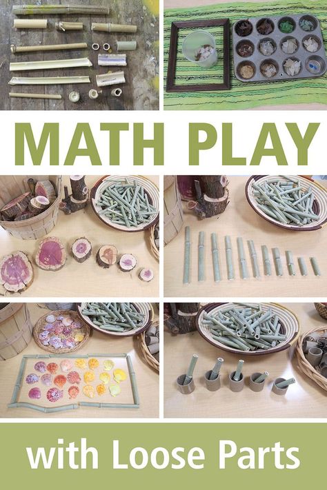 Preschool Math Provocations, Early Math Activities Preschool, Math Skills For Preschoolers, Math Provocations Preschool, Early Numeracy Activities Preschool, Early Years Numeracy Activities, Lose Parts Preschool, Math Provocations Kindergarten, Early Years Number Activities