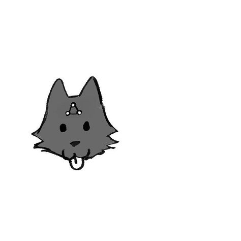 Dog Drawing Simple, Demon Dog, Dog Sketch, Dog Icon, Print Design Art, Dog Tattoo, Anime Artwork Wallpaper, Sketches Easy, Dog Tattoos