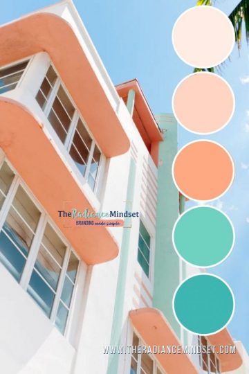 Color Palette With Turquoise, Teal Coral Color Palette, Colour Palette Turquoise, Turquoise Branding Color Schemes, Optimistic Color Palette, Turquoise Colour Palette, Color Palette Turquoise, Coral Color Palette, Turquoise Palette