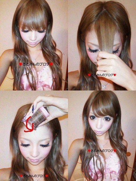 Agejo Hairstyles, Himekaji Hairstyles, Gyaru Hair Tutorial, Gyaru Hair Color, Gyaru Hairstyles Short, Hime Gyaru Makeup, Gyaru Hairstyles, Rosé Red Hair, Hair Roller Clips