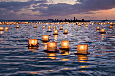 Light Up Your Life At The Columbus Water Lantern Festival Lantern Ceremony, Pallet Wedding Decor, Lantern Floating, Floating Water Lanterns, Water Lantern Festival, Water Lantern, Wish Lanterns, Pallet Wedding, Floating Lanterns