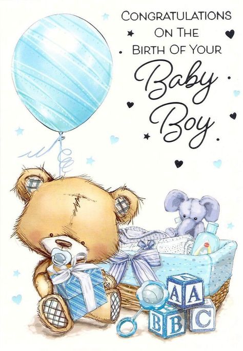 Birthday Card Male, Congratulations Quotes, Baby Congratulations Card, Messages For Friends, New Baby Announcements, Congratulations Baby, Baby Box, Drop Box, Tatty Teddy