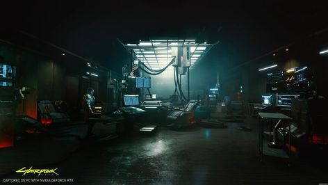 Dark Laboratory Aesthetic, Cyberpunk Prison, Laboratory Aesthetic Dark, Lab Scientist, Laboratory Design, Server Room, Cyberpunk Aesthetic, Ambient Occlusion, Cyberpunk 2077