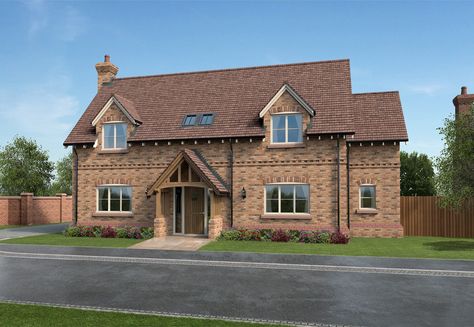 The Aspen (Plot 7) - CB Homes Barn Conversion Exterior, Chalet Bungalow, Building Development, Self Build Houses, Self Build, Kitchen Family Rooms, Barn Conversion, Buying A New Home, Property Development