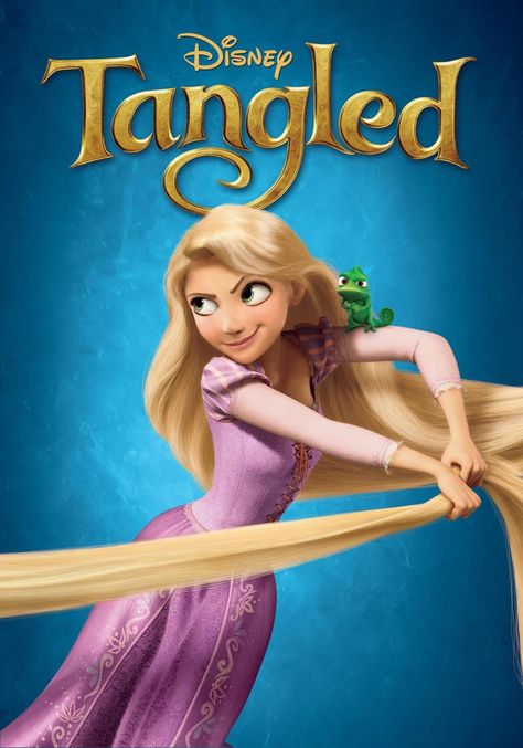 Romance Movie Poster, Tangled Movie, German Fairy Tales, Tangled 2010, Eighteenth Birthday, Princess Rapunzel, Walt Disney Pictures, Disney Tangled, Movie Titles