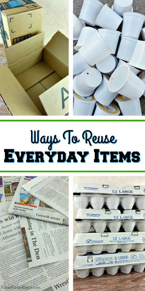 Diy Decor With Things You Already Have, Upcycle Trash Diy Ideas, Zero Waste Ideas Diy, Ways To Reuse Everyday Items, Cute Recycling Ideas, Cardboard Tape Roll Crafts, Recycled Clothes Crafts, Recycled House Ideas, Recycling Decoration Ideas