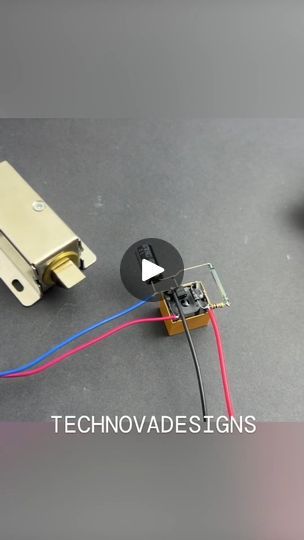 32K views · 5.5K reactions | How to make an automatic Door Lock

#electronicsprojects #electronics #science #diy #reels #viral | TechNova Designs | technovadesigns · Original audio Electronic Door Lock, Door Lock Design, Science Diy, Lock Design, Automatic Door, Electronics Projects, Door Lock, Door Locks, How To Make An