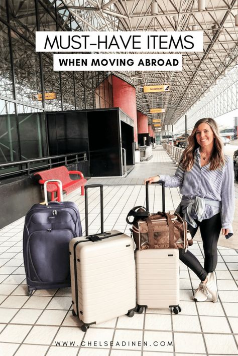 Abroad Packing List, Retire Abroad, Moving Hacks Packing, Moving To New Zealand, Moving To England, Moving To Italy, Moving Abroad, Moving Overseas, Packing For Europe