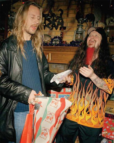 ~Best Of Holidaze To Ya Dime...A Big Ole Bag Of Coke With Already Rolled Up Bill...Yep! The Gift Of Giving...Niiiiice~ Mad Season, Dimebag Darrell, Tonight Alive, Jerry Cantrell, Layne Staley, Holiday Bag, White Powder, Alice In Chains, Jim Morrison