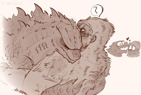 Godzilla X Mothra Fanart, King Kong Godzilla, Godzilla X Mothra, Godzilla And Kong, Godzilla Fanart, Godzilla Franchise, Godzilla X Kong, Monster Verse, Godzilla Funny