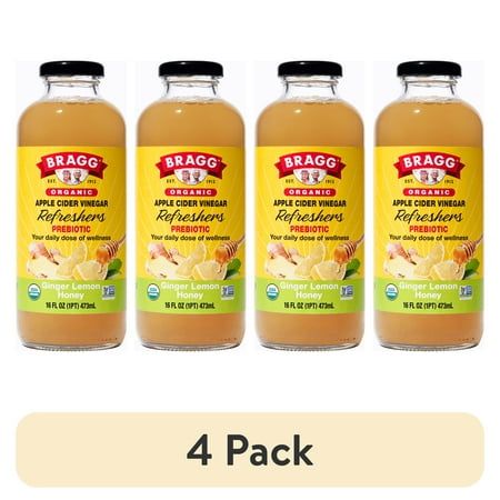 Enjoy a delicious twist on Bragg Organic Apple Cider Vinegar. Our Bragg Organic Ginger Lemon Honey Apple Cider Vinegar Refresher is a delicious and refreshing prebiotic drink made with Bragg Organic Apple Cider Vinegar, organic honey, organic lemon juice, and organic ginger. Bragg Organic Apple Cider Vinegar Refreshers feature a hand-picked selection of organic fruit juices, teas, and spices mixed with the gut-healthy, immune-boosting power of our world-famous apple cider vinegar (ACV). Bragg Or Braggs Apple Cider, 3 Day Juice Cleanse, Detox Cleanse Diet, Lemon Honey, Organic Apple Cider, Organic Apple Cider Vinegar, Natural Healing Remedies, Ginger Recipes, Ginger And Honey