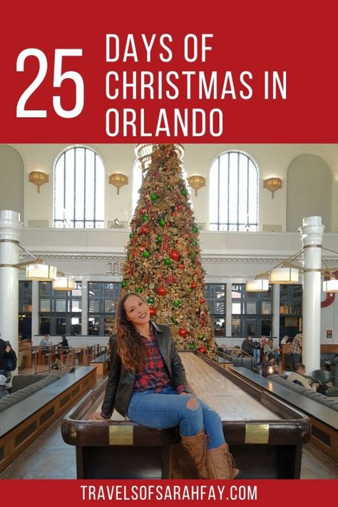 Orlando Christmas, December Weather, Tips For Disney World, Orlando Florida Vacation, Christmas Weather, Christmas Tree Forest, Things To Do In Orlando, Visit Orlando, Florida Weather