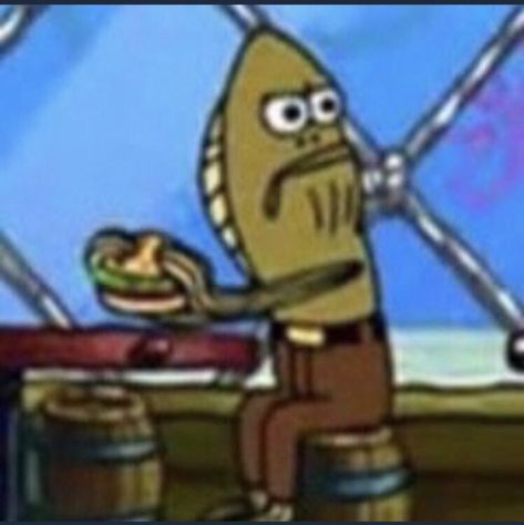 Spongebob Eating, My Leg Spongebob, Funny Spongebob Faces, Spongebob Reaction Pics, Humor Spongebob, Eating Burger, Spongebob Reaction, Meme Spongebob, Spongebob Faces