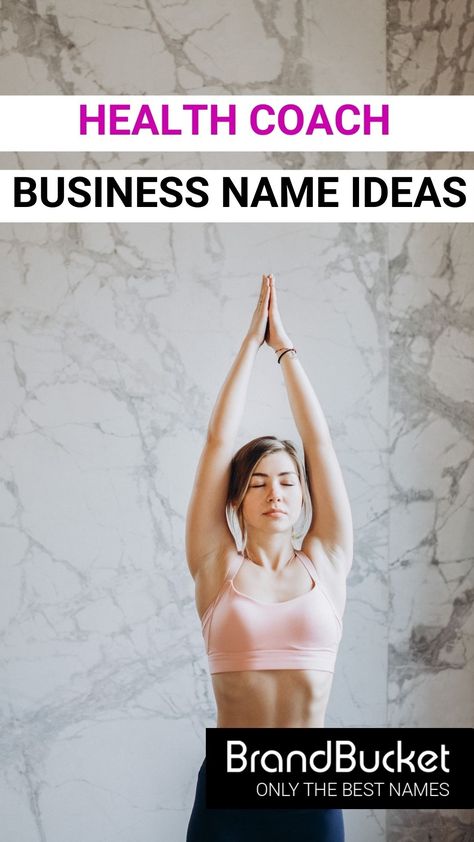 Are you looking for a luxury name for your health business or wellness business? Whether you have a yoga studio, health studio, fitness studio, a spa or more, we've got you covered! Choose a premium brandable name here! health business name ideas, wellness business names, wellness coach business, health and wellness coach, health routine, wellness studio, spa business names, medical spa business names, fitness coach, yoga studio, yoga studio names ideas Holistic Business Names, Yoga Studio Names, Studio Names Ideas, Health Studio, Wellness Coaching Business, Business Name Ideas, Big Rangoli, Wellness Studio, Spa Business