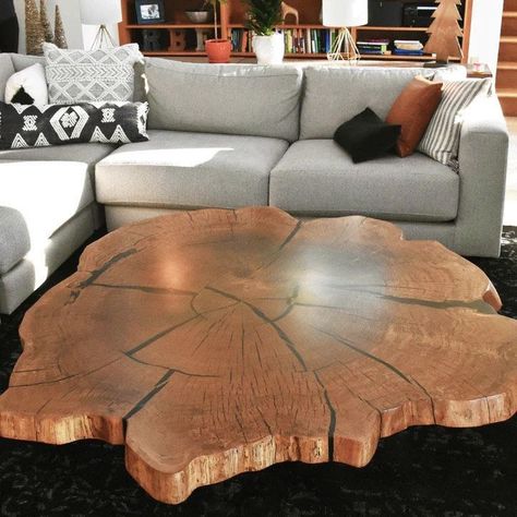 Tree Trunk Coffee Table Round, Live Edgewood Coffee Table, Raw Edge Wooden Coffee Table, Custom Made Wood Coffee Table, Birch Tree Coffee Table, Rustic Round Coffee Table Wood, Wooden Round Coffee Table Rustic, Coffee Table Wood Slice, Rustic Brown Acacia Wood Pascal Coffee Table