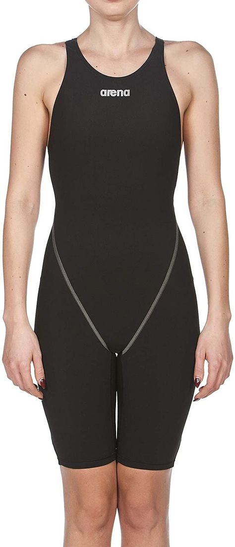 Arena Powerskin ST 2.0 Women's One Piece Open Back Racing Swimsuit | Best budget tech suit for women Tech Suit, Competition Swimwear, Rash Guard Swimwear, Long Sleeve Swimwear, Women's Suits, Racing Suit, Swimsuit Black, Vintage Swimsuits, Black Swimwear