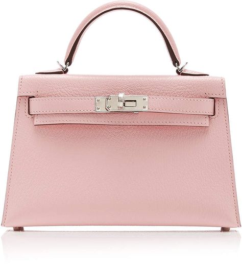 #affiliatead-- Hermès Vintage by Heritage Auctions Hermès 20cm Rose Sakura Epsom Leather Mini Kelly II -- #chic only #glamour always Rose Sakura Hermes, Pink Vintage Purse, Hermes Rose Sakura, Hermes Mini Kelly Pink, Pink Mini Kelly, Mini Birkin Bag, Birkin Bag Collection, Mini Kelly Hermes, Hermes Bags Kelly