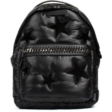 Stella Mc Cartney Falabella Go Backpack ($850) ❤ liked on Polyvore featuring bags, backpacks, nero, padded bag, chain backpack, rucksack bags, chain bag and velvet backpack Stella Mccartney Backpack, Star Backpack, Stella Mccartney Handbags, Velvet Backpack, Rucksack Bags, Knapsack Bag, Stella Mc, Stella Mccartney Falabella, Faux Leather Backpack