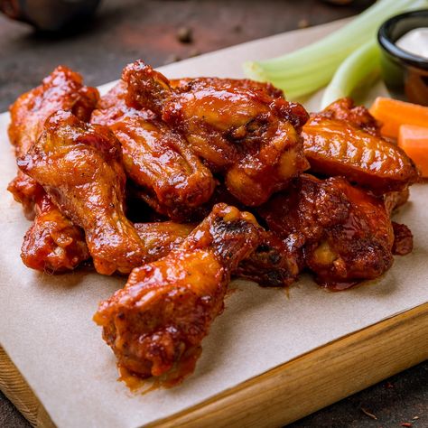 Homemade Chicken Wings, Perfect Chicken Wings, Bbq Sandwiches, Crispy Chicken Tenders, Crispy Wings, Crispy Chicken Wings, Buffalo Chicken Wings, Weekly Meals, Southern Fried Chicken