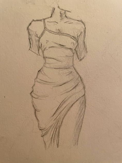 Drawing Ideas Bodies, Dress Reference Drawing, Fashion Body Sketch, Dress Drawing Reference, Name Sketch, Drawing Reference Male, Woman Body Sketch, Drawing Of Woman, Body Image Art