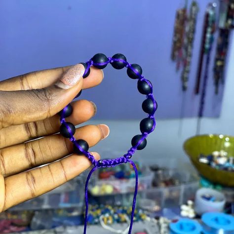 Square Knot Shambala Bracelet Available in different colors 3000 #craft#Shambala#beads#creative Shambala Bracelet, Square Knot, Different Colors, Knot, Bracelet, Beads, Square, Quick Saves, Color